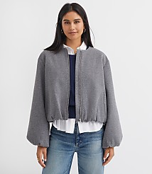 Petite Bubble Bomber Jacket carousel Product Image 1