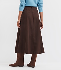 Seamed Midi Skirt carousel Product Image 3