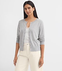 Modern Crew Neck Cardigan carousel Product Image 3