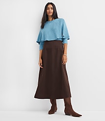 Seamed Midi Skirt carousel Product Image 1