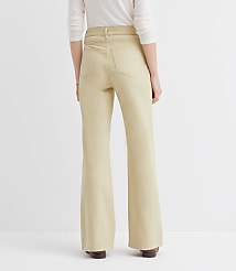 Petite Curvy High Rise Relaxed Flare Pants carousel Product Image 2