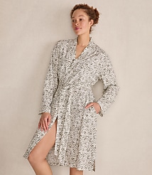 Haven Well Within Organic Cotton Jersey Animal Dot Robe carousel Product Image 1