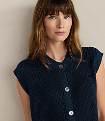 Haven Well Within Organic Cotton Linen Sweater Vest carousel Product Image 3
