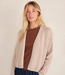 Haven Well Within Cashmere Open Front Cardigan carousel Product Image 1