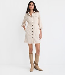 Corduroy Mini Pocket Shirtdress carousel Product Image 2
