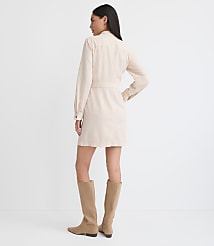 Corduroy Mini Pocket Shirtdress carousel Product Image 3