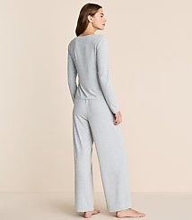 Lou & Grey Heathered Softened Modal Pajama Set carousel Product Image 3