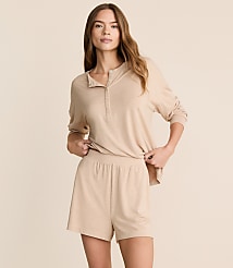 Lou & Grey Heathered Softened Modal Pajama Set carousel Product Image 2