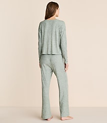 Lou & Grey Heathered Cozy Ribbed Pajama Set carousel Product Image 3