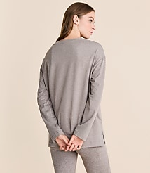Lou & Grey Heathered Brushedsoft Tunic Top carousel Product Image 3
