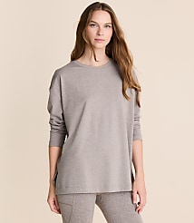 Lou & Grey Heathered Brushedsoft Tunic Top carousel Product Image 2