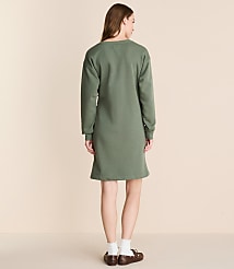 Lou & Grey Elite Fleece Pleated Mini Dress carousel Product Image 3