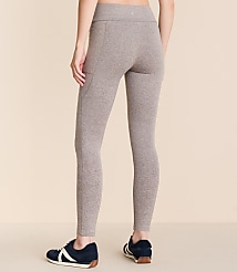 Petite Lou & Grey Heathered Brushedsoft Side Pocket 7/8 Leggings carousel Product Image 3