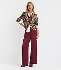 Sawyer Pull On Pants in Satin carousel Product Image 1