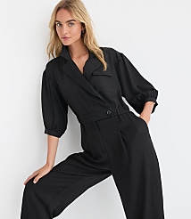 Lapel Jumpsuit carousel Product Image 1