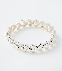 Metal Heart Stretch Bracelet carousel Product Image 1