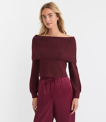 Ribbed Off The Shoulder Sweater carousel Product Image 2