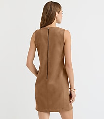 Faux Suede Mini Pocket Dress carousel Product Image 3
