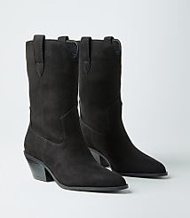 Mid Calf Western Boots carousel Product Image 1