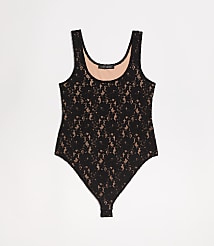 LOFT Versa Floral Lace Bodysuit carousel Product Image 5