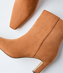 Faux Suede Elongated Booties carousel Product Image 3