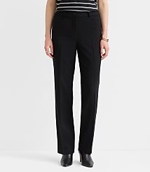 Petite Curvy Parker Straight Pants in Twill carousel Product Image 1