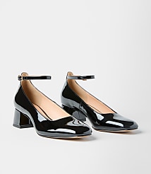 Ankle Strap Mary Jane Heels carousel Product Image 1