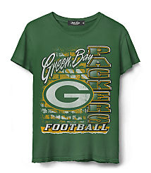 Junk Food Green Bay Packers Vintage Tee carousel Product Image 1