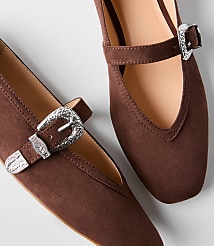 Western Mary Jane Flats carousel Product Image 2