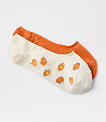 Pumpkin No Show Sock Set carousel Product Image 1