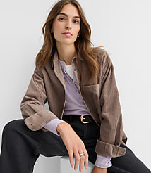 Petite Corduroy Everyday Oversized Pocket Shirt carousel Product Image 1