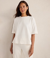 Haven Well Within Plaited Organic Cotton Jersey Tee carousel Product Image 1