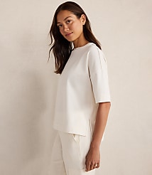 Haven Well Within Plaited Organic Cotton Jersey Tee carousel Product Image 3
