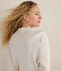 Haven Well Within Organic Cotton Cashmere Cardigan carousel Product Image 3