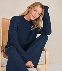 Haven Well Within Cashmere Cable Roll Neck Sweater carousel Product Image 3
