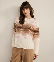 Haven Well Within Cashmere Ombre Stripe Crewneck Sweater carousel Product Image 1