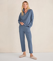 Haven Well Within Cotton Blend Ottoman Rib Tapered Pants carousel Product Image 2