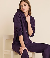 Lou & Grey Elite Fleece Cropped Hoodie carousel Product Image 2