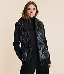 Lou & Grey Drawstring Puffer Jacket carousel Product Image 1