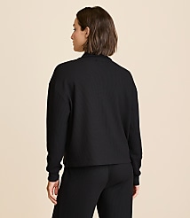 Lou & Grey Upstate Waffle Half Zip Top carousel Product Image 3