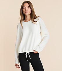 Lou & Grey Cloudstitch Drawstring Sweater carousel Product Image 1