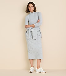 Lou & Grey Heathered Essential Modal Turtleneck Top carousel Product Image 2