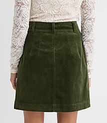 Petite Corduroy Mini Pocket Skirt carousel Product Image 2