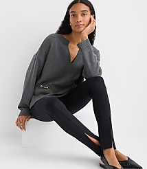 Heathered Horsebit Pocket Sweater carousel Product Image 2