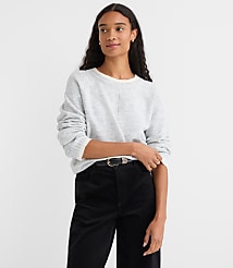 Tipped Seamed Raglan Sweater carousel Product Image 3