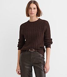 Petite Stitchy Raglan Sweater carousel Product Image 3