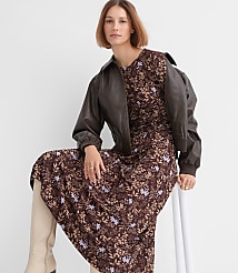 Tall Garden Ruched Bodice Midi Dress carousel Product Image 2