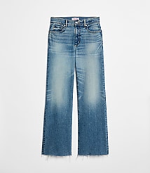 Frayed High Rise Wide Leg Jeans carousel Product Image 4