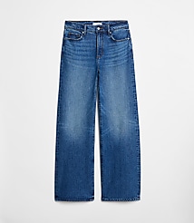 High Rise Wide Leg Jeans in Vintage Dark Wash carousel Product Image 4