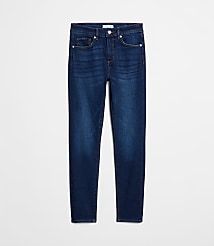 Mid Rise Skinny Jeans in Vintage Dark Wash carousel Product Image 1